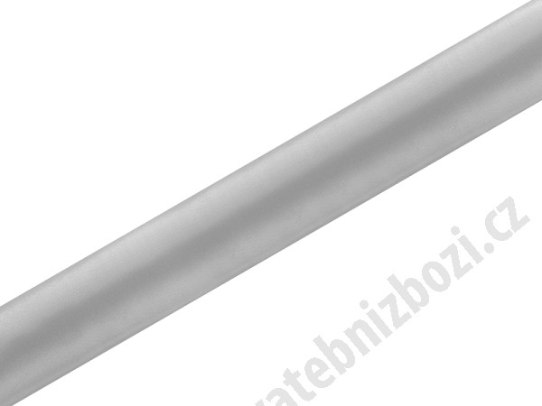 Saténový středový pás 36 cm - stříbrná ( 9 m / rol )