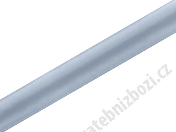 Saténový středový pás 36 cm - světle modrá ( 9 m / rol )