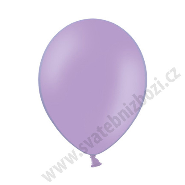 Balonek pastelový -  Ø30cm - lila (100 ks/bal)