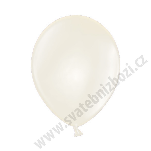 Balonek METALIK -  Ø25 cm - perlová (100 ks/bal)