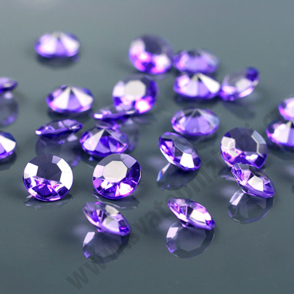 Diamantky - fialová (100 ks/bal)