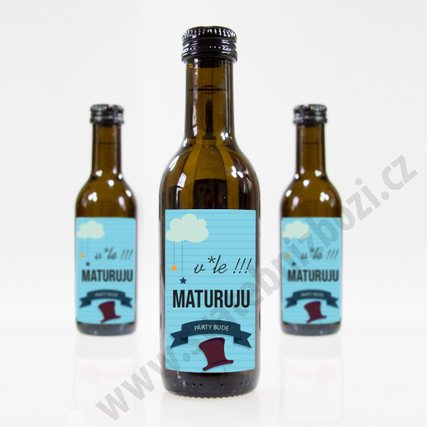 Maturitní víno - Müller Thurgau s vlastní etiketou (1 ks)
