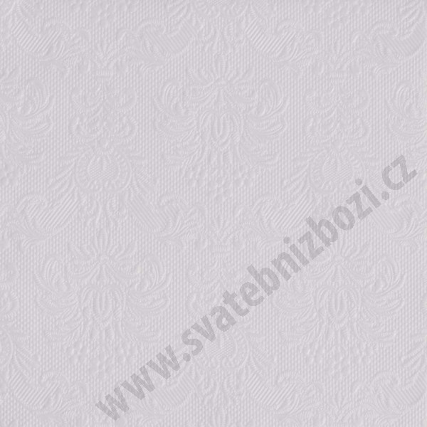Svatební ubrousky Elegance 33 x 33 cm - perleťová lila (15 ks/bal)