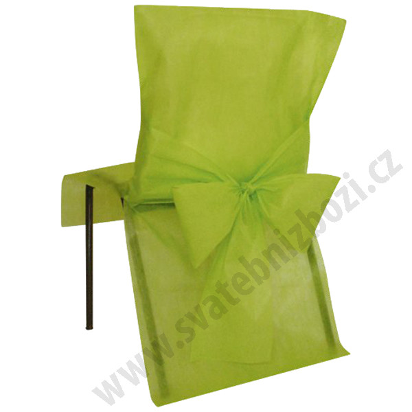 Svatební potah na židle 50x95cm - sv.zelená ( 10 ks/bal )