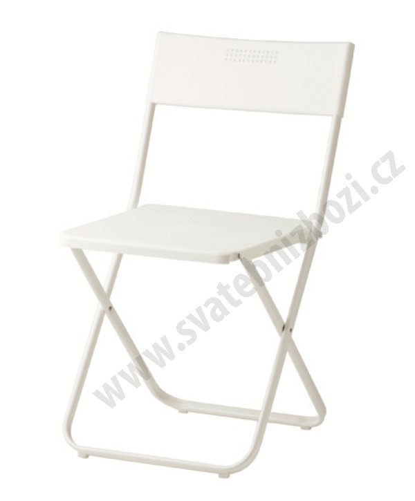 Párty židle - bílá - pronájem (1 ks)