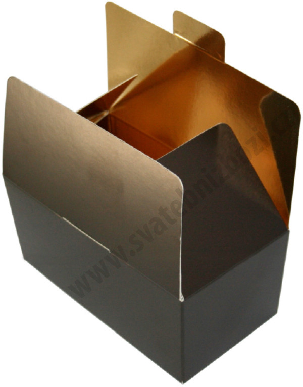 Luxusní krabičky na 250 g čokolády (25 ks/bal)