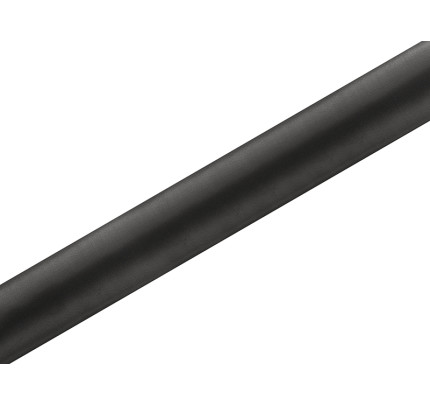 Saténový středový pás 36 cm - černá ( 9 m / rol )