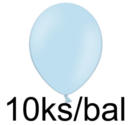 Balonek pastelový -  Ø30cm - světle modrá (10 ks/bal)