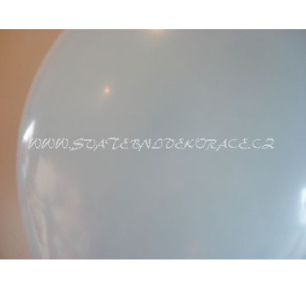 Balonek pastelový - Ø 30 cm - sv.modrá  (1 ks)