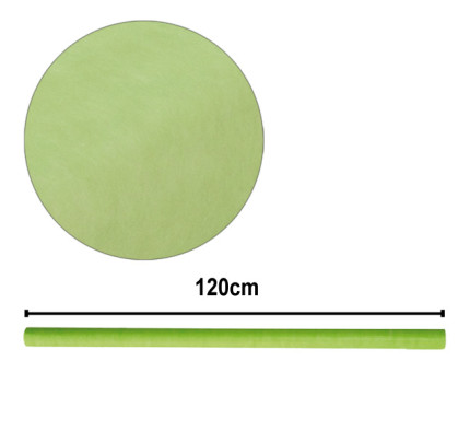Vlizelin dekorační na stoly, ubrus - 120cm - zelená (10 m/rol)