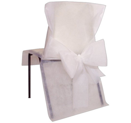 Svatební potah (návlek) na židle